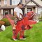 GOOSH Inflatable Dinosaur Halloween Costume Riding T Rex for Kids and Adults